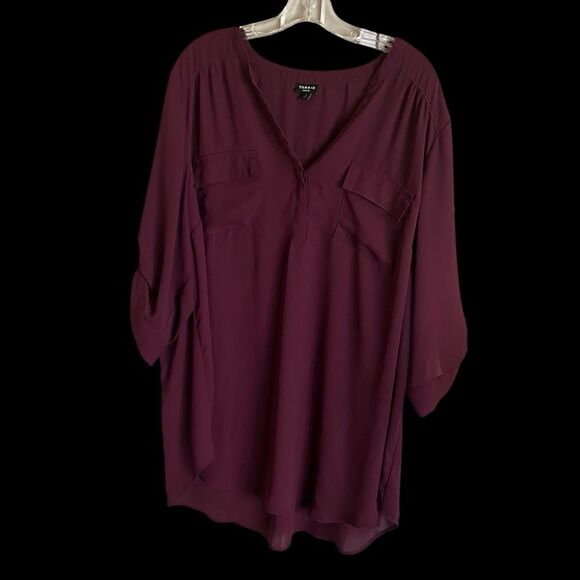 Torrid Harper Blouse 3X - Picture 4 of 4
